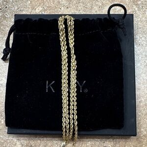 Kay Jewelers Elegant Gold Necklace